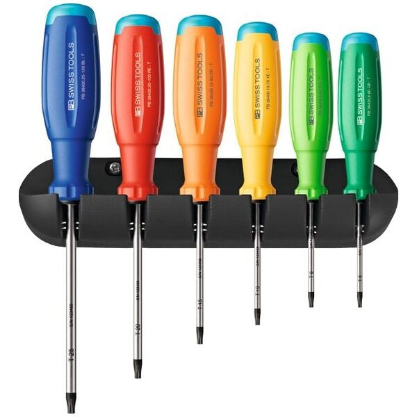 PB Swiss PB 38440.H RB SwissGrip Evo Torx Screwdriver Set - 6 Pieces