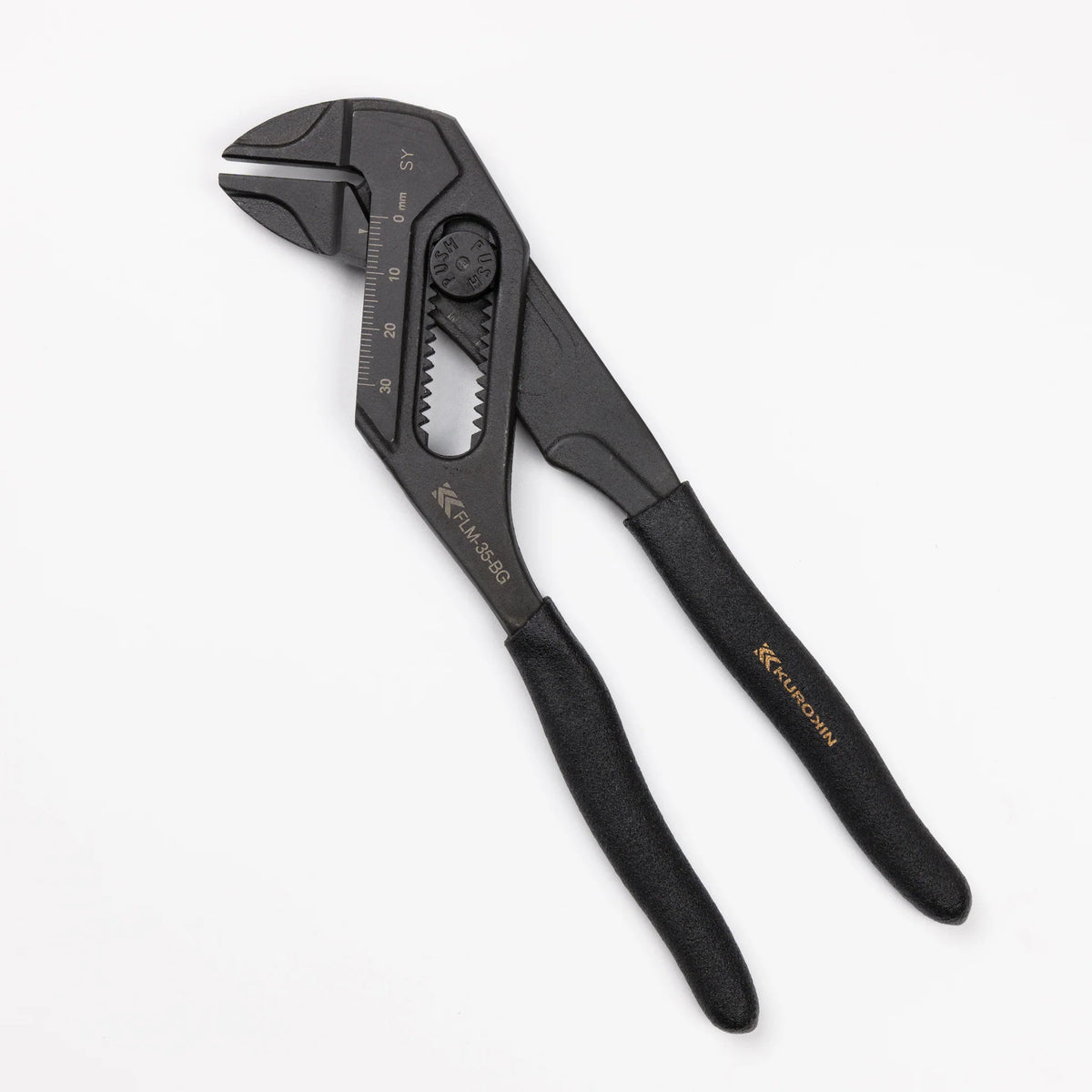 Fujiya Power Monkey Pliers (Black and Gold) FLM-35 183mm