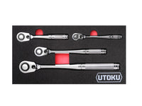 New Utoku Tools Nexper UT-NPR120ST 72t Ratchet Set