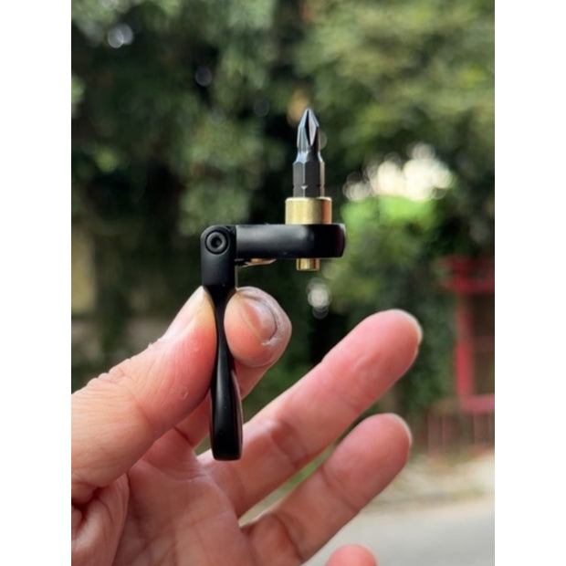 Utoku Tools bit mini ratchet - black