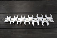 ASAHI [3/8"SQDR]VCS3110 Crowfoot Wrench Set, Spanner Type 11Pcs.