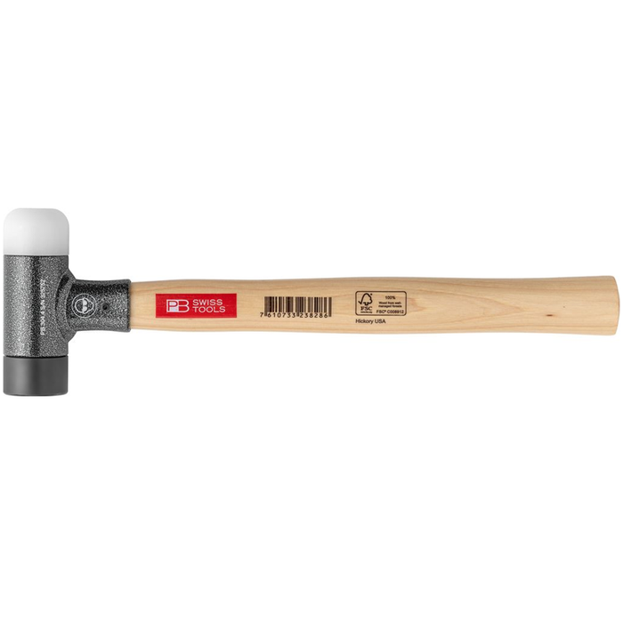 PB Swiss 304.4 Dead Blow Hammer Combined Engineers & Soft – 35mm