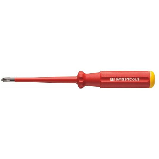 PB Swiss Slim electrician’s screwdriver for Phillips, Classic fully insulated, Cross-head size: 1