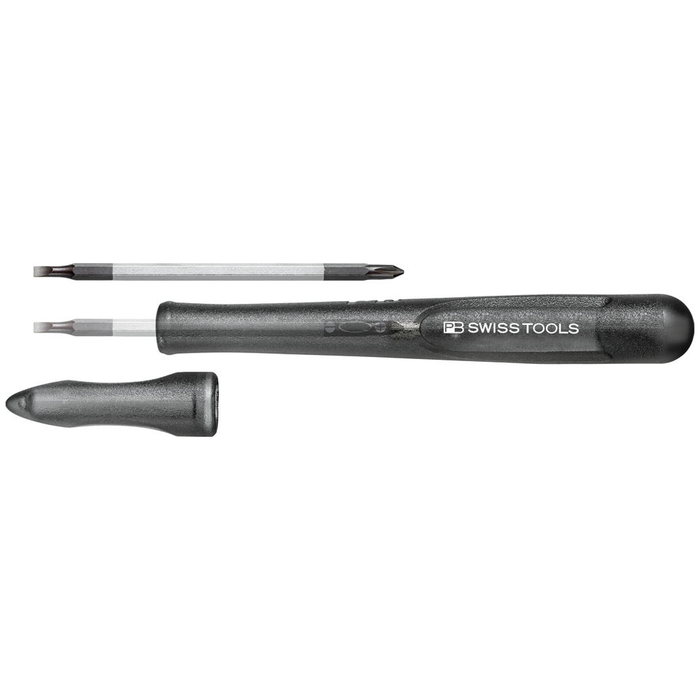 PB Swiss 168.00-30 Insider Pen – Pocket Tool Slim with Reversible Blade – Black
