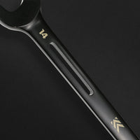 Fujiya CWL-7S-BG Flex Ratchet Combination Wrench Set 7-piece KUROKIN (Black & Gold)