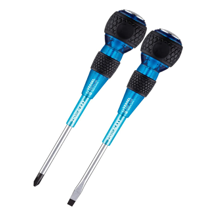 Vessel Safety Penetration Screwdriver Set of 2 Galaxy Blue Limited Edition 250-2PS