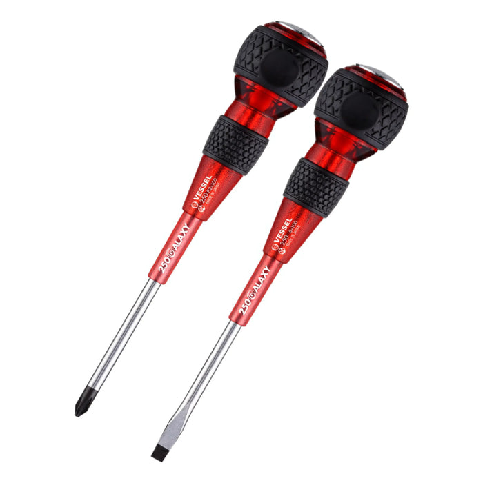 Vessel Safety Penetration Screwdriver Set of 2 Galaxy Red Limited Edition 250-2PS