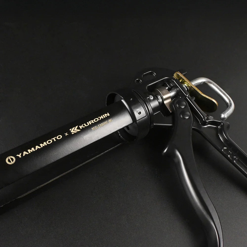 Fujiya Kurokin X Yamamoto Manufacturing Cartridge Gun YCG-2300HC-BG Powerful Type Caulking Gun 330ml