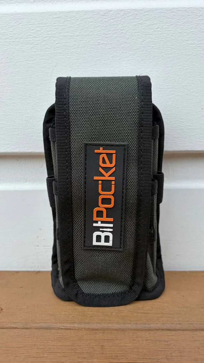 BitPocket Grey Coloured Clip Version (New Clip Design)