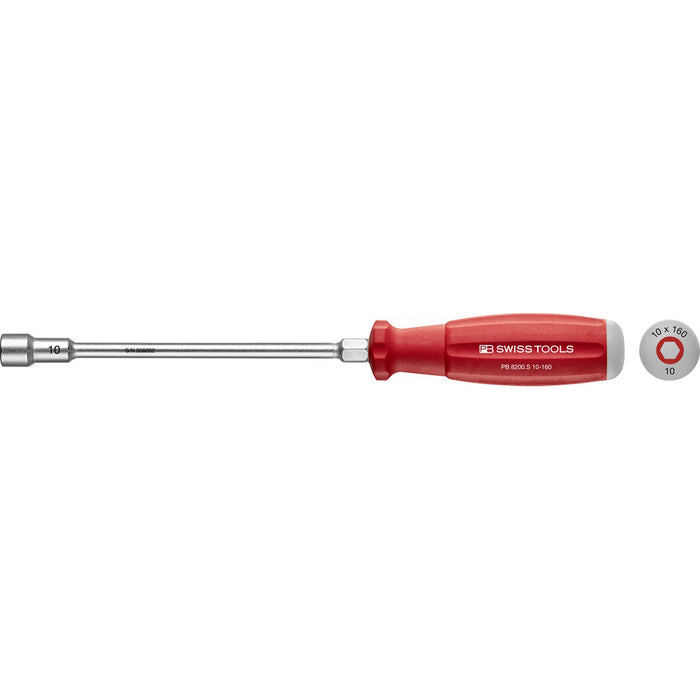 PB Swiss Tools  8200.S 10-160
SwissGrip screwdriver hexagon socket 10 mm