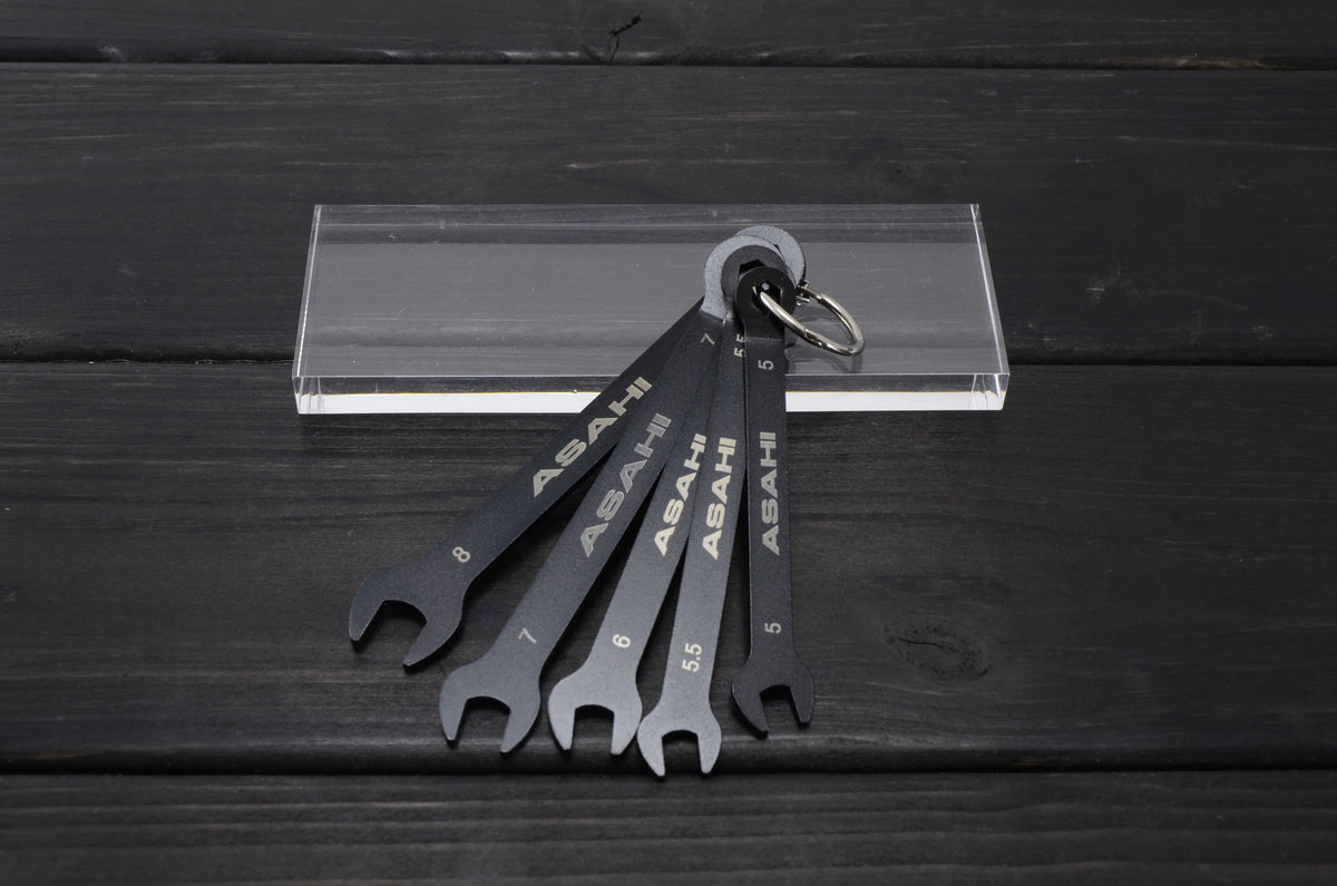 Asahi CPTS500 Thin nut combination wrench Set 5Pcs(5-8mm)