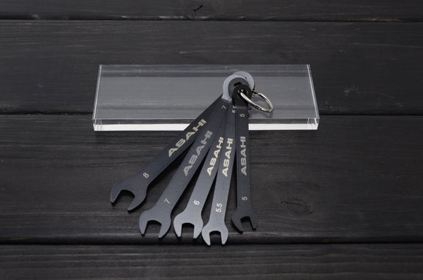 Asahi CPTS500 Thin nut combination wrench Set 5Pcs(5-8mm)