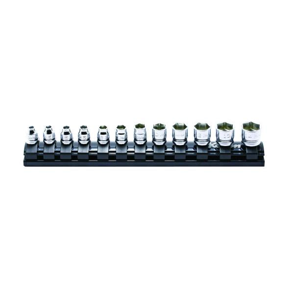 Koken RS2400MZ/12 1/4".Dr Z-Series 12pc set std (4-14mm) on Magnetic rail