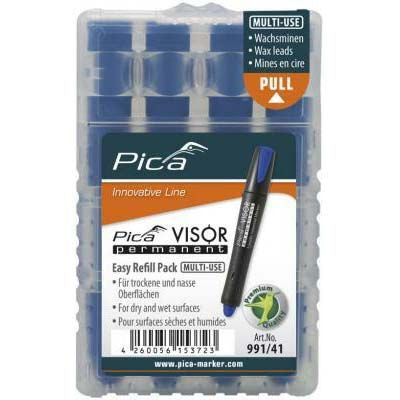 PICA VISOR BLUE REFILLS (4) - PICA-991-41