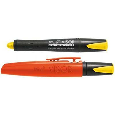 PICA VISOR PERMANENT MARKER YELLOW - PICA-990-44