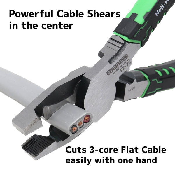 Engineer Nejisaurus VAX PZ-75 pliers