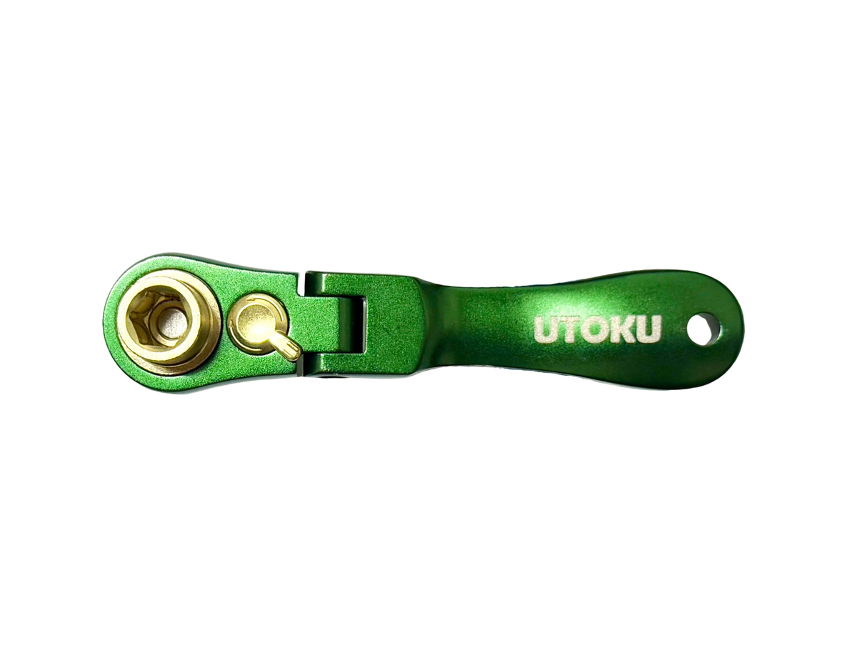 UTOKU TOOLS mini ratchet - Limited Edition Green