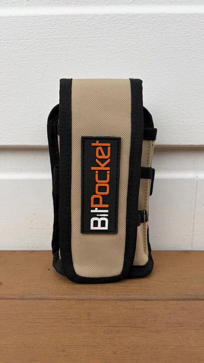 BitPocket Tan Coloured Clip Version (New Clip Design)