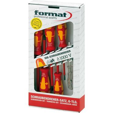 Format screwdriver set VDE with voltage tester PH 6-pc.