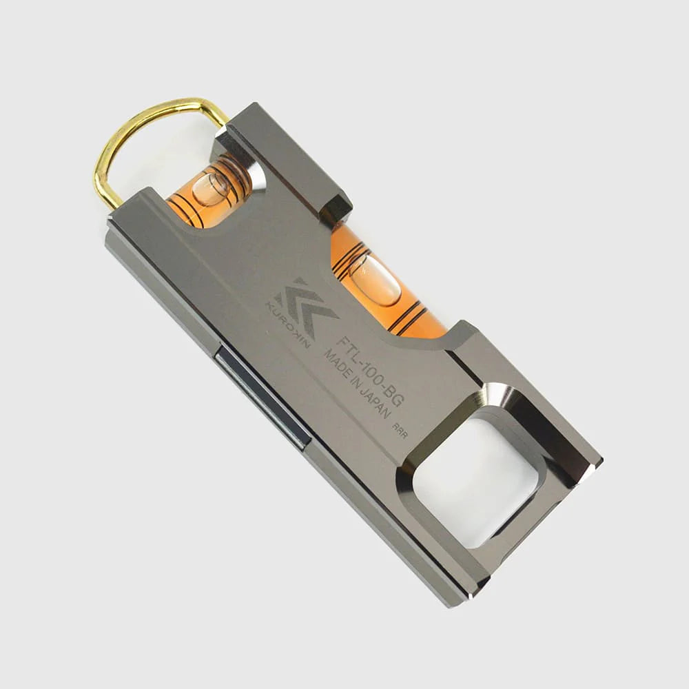 Fujiya Kurokin Aluminum level 100mm FTL-100-BG