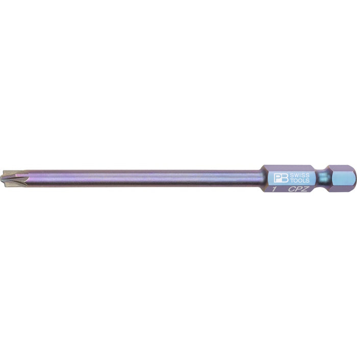 PB Swiss Tools  E6L.180/1
PrecisionBit PlusMinus (slotted/Pozidriv), 95 mm long, size 1