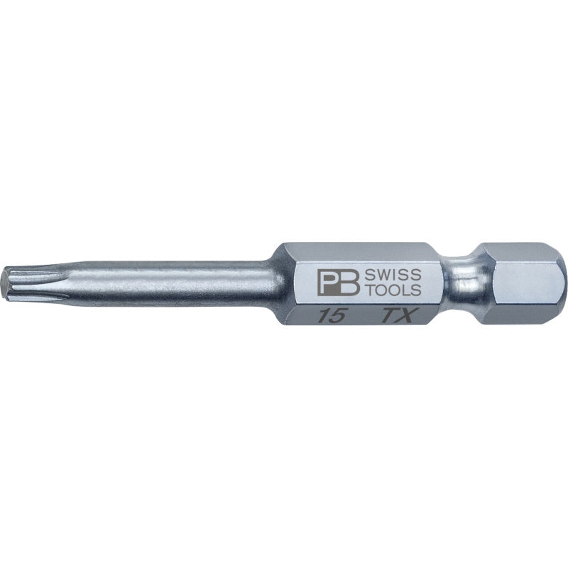 PB Swiss Tools  E6.400/15
PrecisionBit for Torx screws, 50 mm, size T15