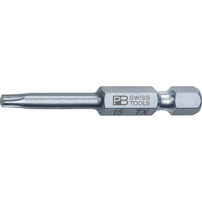 PB Swiss Tools  E6.400/15
PrecisionBit for Torx screws, 50 mm, size T15