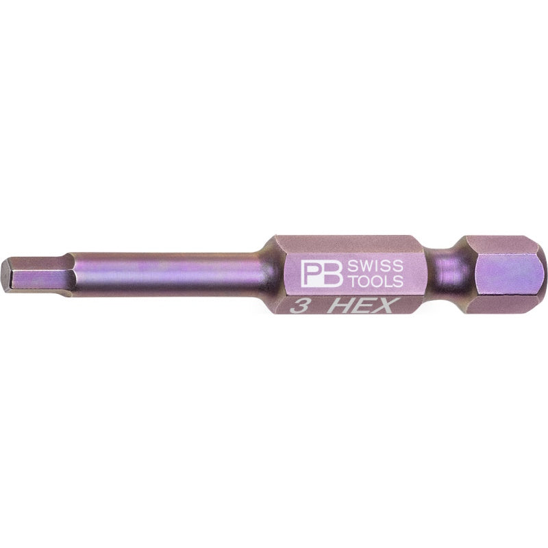 PB Swiss Tools  E6.210/3
PrecisionBit, 50 mm long, size 3 mm HEX