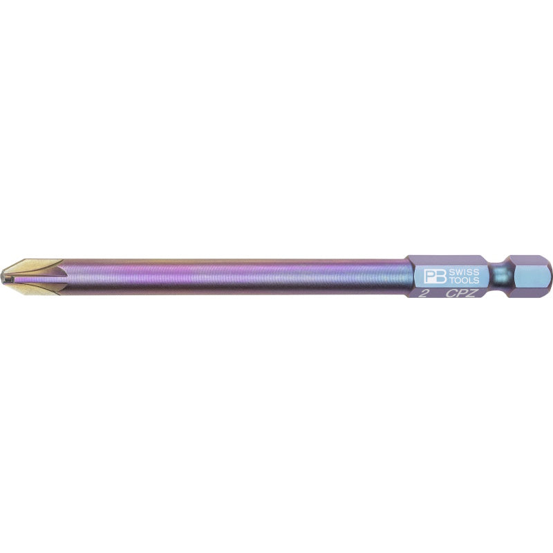 PB Swiss Tools  E6L.180/2
PrecisionBit PlusMinus (slotted/Pozidriv), 95 mm long, size 2