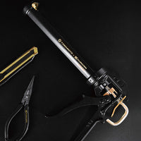 Fujiya Kurokin X Yamamoto Manufacturing Cartridge Gun YCG-2300HC-BG Powerful Type Caulking Gun 330ml