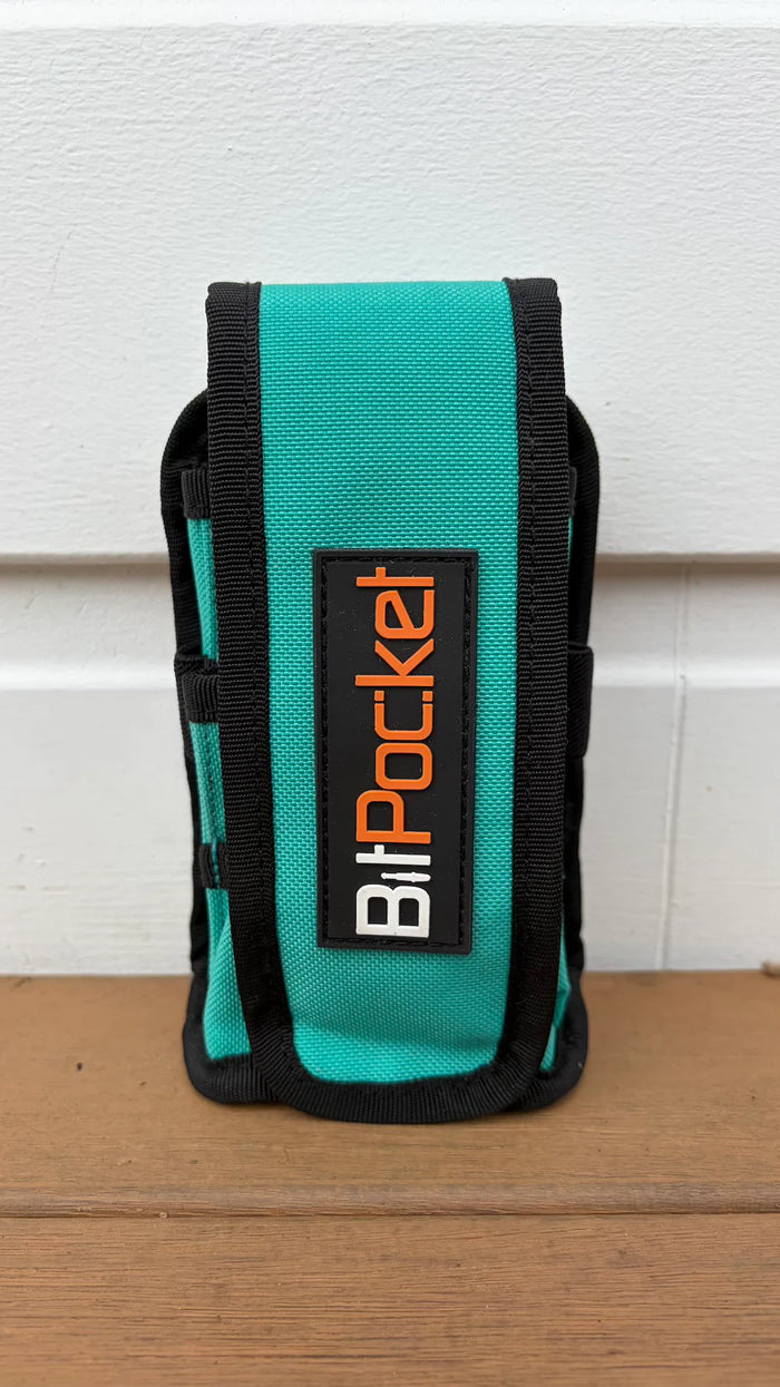 BitPocket Teal Coloured Clip Version (New Clip Design)