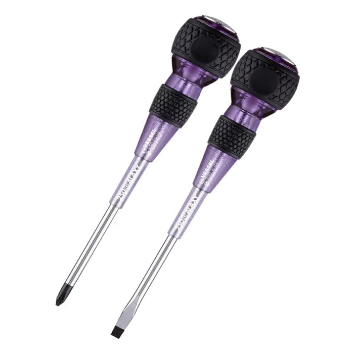 Vessel Safety Penetration Screwdriver Set of 2 Galaxy Purple Limited Edition 250-2PS