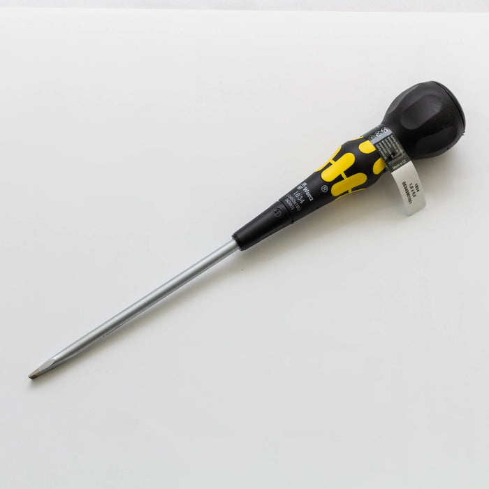 Wera 1834 Ball Grip Laser Tip Screwdriver Yellow