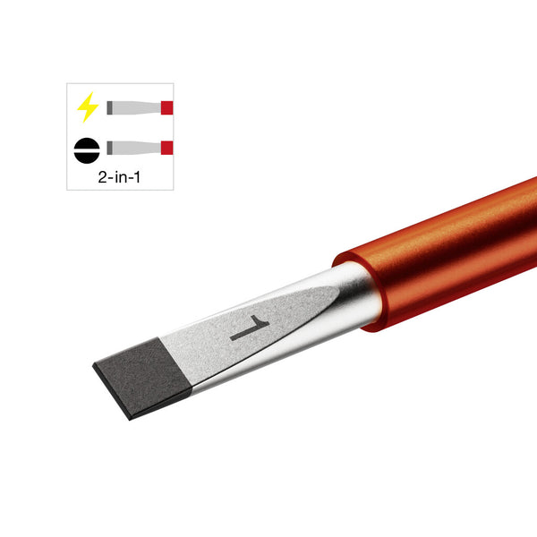 PB Swiss Tools  175.1-75 LED
Voltage tester LED, high luminosity, slotted size 1