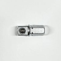 Utoku 1/4 in. Drive Hex Socket Adapter Stubby Low Profile UT-SQ14