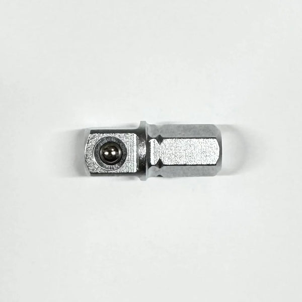 Utoku 1/4 in. Drive Hex Socket Adapter Stubby Low Profile UT-SQ14