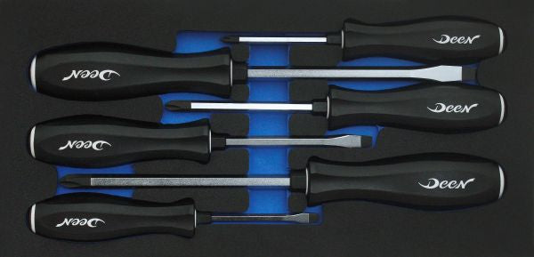 DEEN Through Screwdriver Set DND06PGBKSET [NEW]