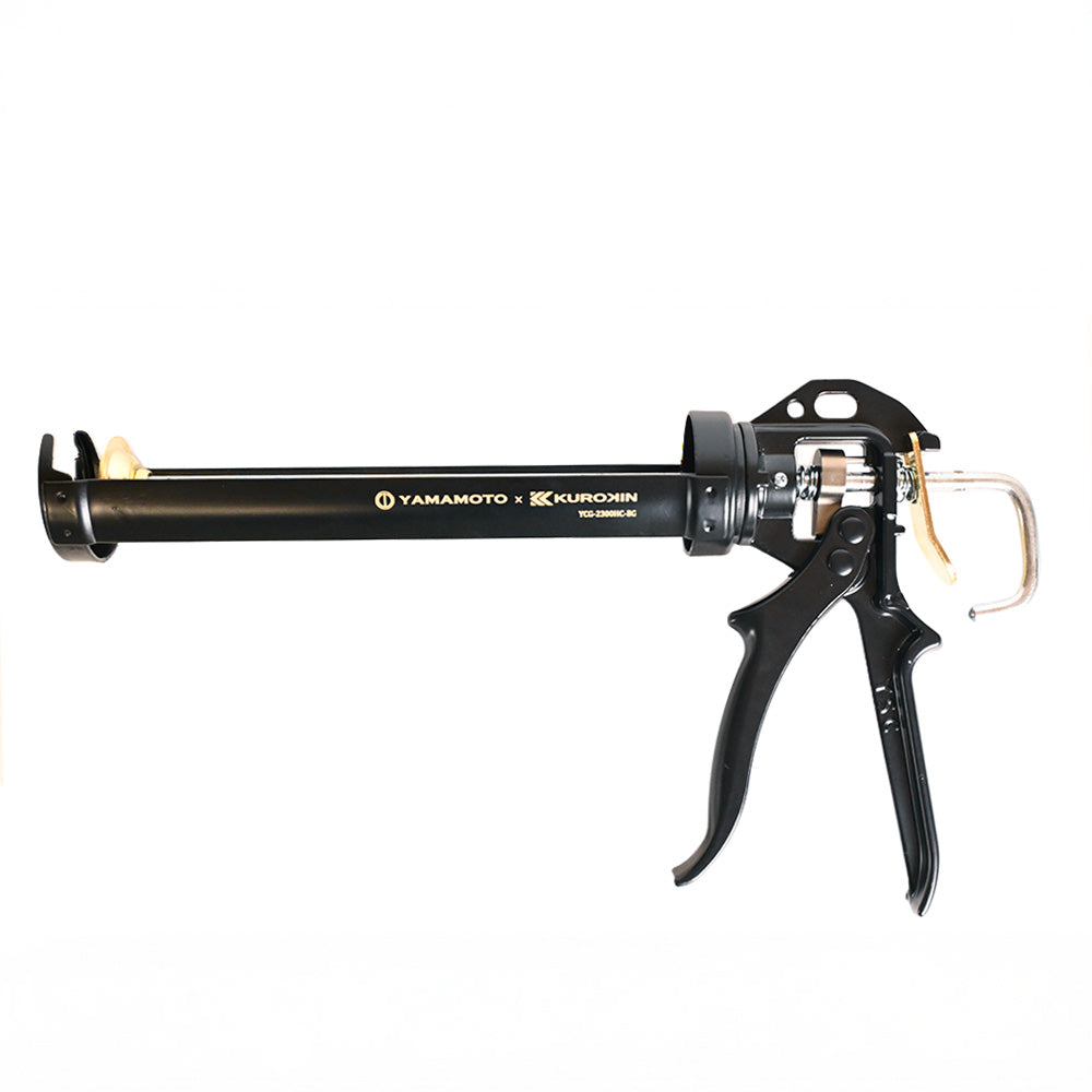 Fujiya Kurokin X Yamamoto Manufacturing Cartridge Gun YCG-2300HC-BG Powerful Type Caulking Gun 330ml