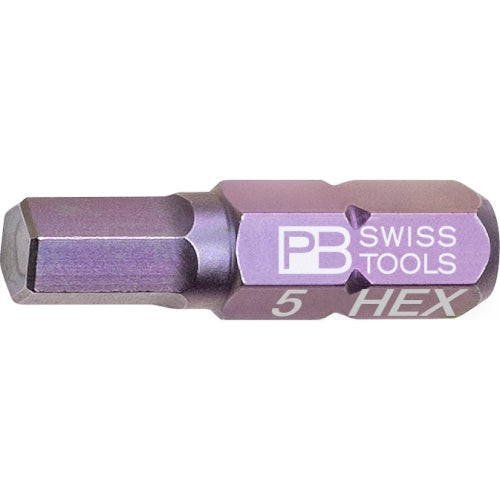 PB Swiss Tools  C6.210/5
PrecisionBit, 25 mm long, size 5 mm HEX
