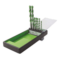 RECA UNICON HEX multi-purpose drill bit box, seven pieces.