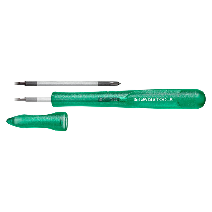 PB Swiss 168.00-30 Insider Pen – Pocket Tool Slim with Reversible Blade – Green