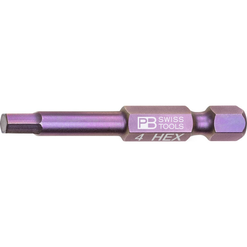 PB Swiss Tools  E6.210/4
PrecisionBit, 50 mm long, size 4 mm HEX