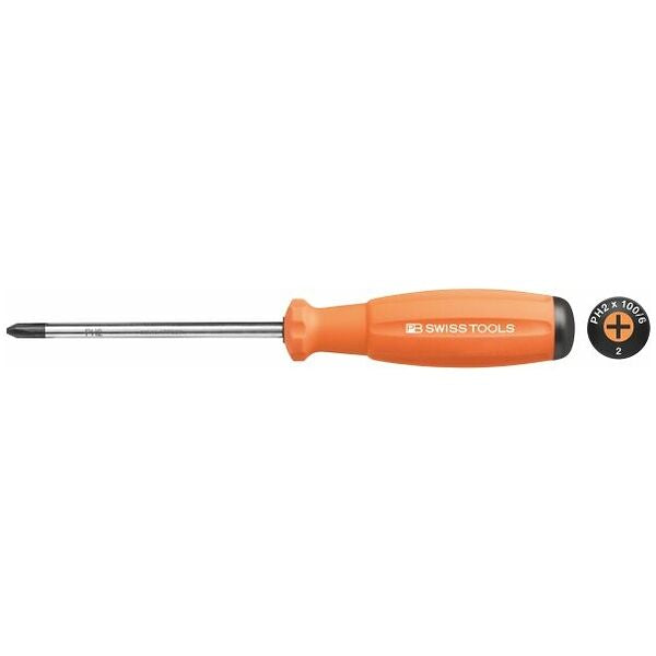 PB Swiss Screwdriver for Phillips, with 2-component SwissGrip handle 2