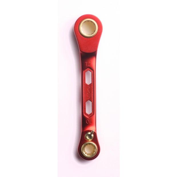 Utoku Tools New version: Patented lightweight design 4-in-1 wrench Red