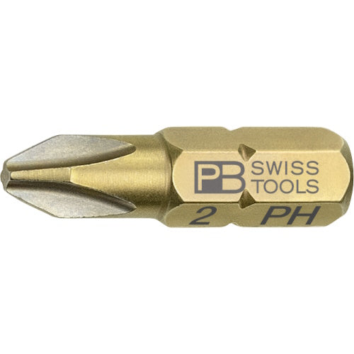 PB Swiss Tools  C6.190/2
PrecisionBit Phillips, 25 mm long, size PH2