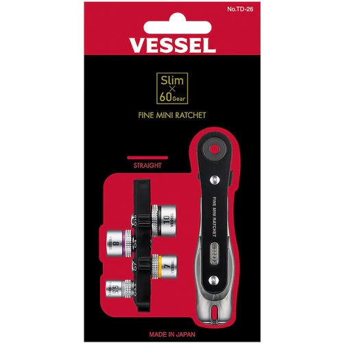 VESSEL Fine Mini Ratchet TD-26