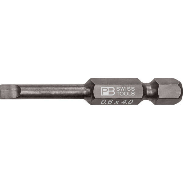 PB Swiss Tools  E6.100/2
PrecisionBit slotted, 50 mm long, size 2 (0,6x4,0 mm)