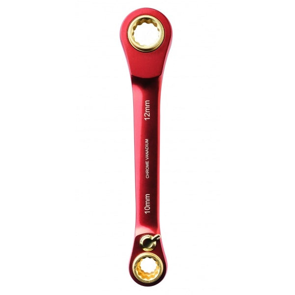 UTOKU TOOLS 4 in 1 ratchet wrench - red