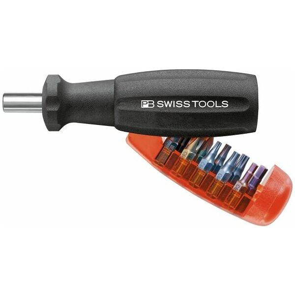 PB Swiss 6510.20 Insider Pro Universal Bit Holder Screwdriver & Bits