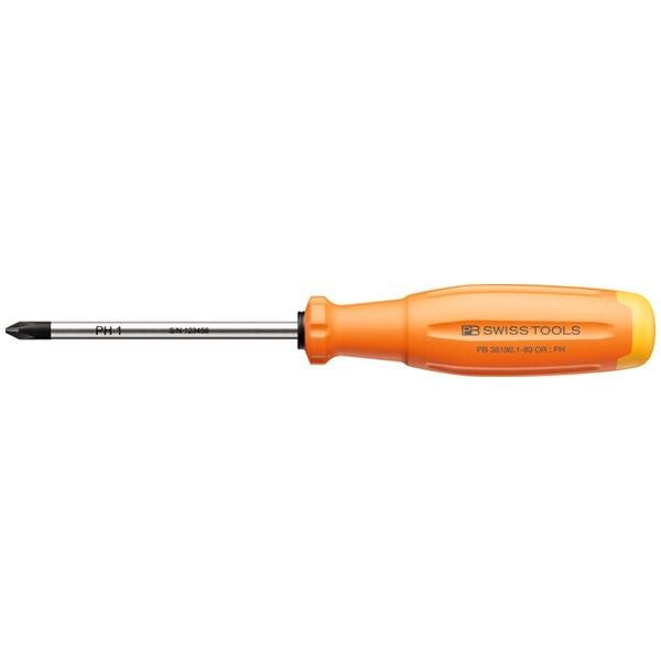 PB Swiss PB 38190.1-80 SwissGrip Evo screwdriver for PH -PH1